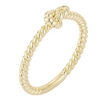 Everyday by Sunkissed Twist Love Knot Ring