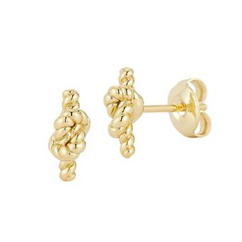 Everyday by Sunkissed Twist Love Knot Stud Earrings