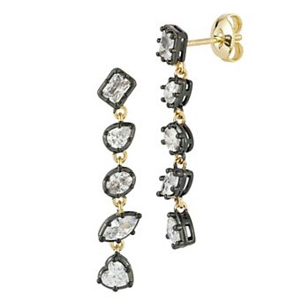Everyday by Sunkissed Multi-Shape Cubic Zirconia Drop Earrings