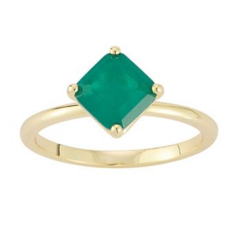 Everyday by Sunkissed Cubic Zirconia Square Solitaire Ring