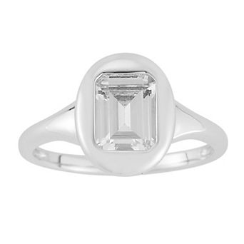 Everyday by Sunkissed Cubic Zirconia Signet Ring