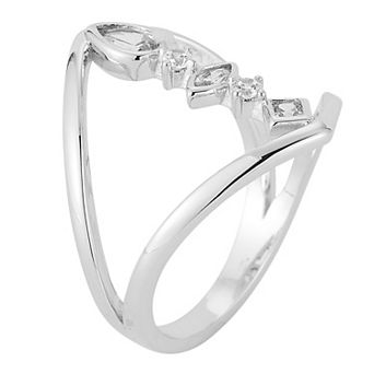 Everyday by Sunkissed Multishape Cubic Zirconia Open Ring