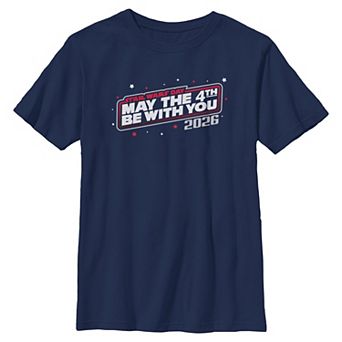 Boys 6-20 Star Wars May The 4th Be With You 2026 Graphic Tee