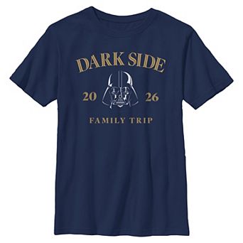 Boys 6-20 Star Wars Dark Side Family Trip 2026 Graphic Tee