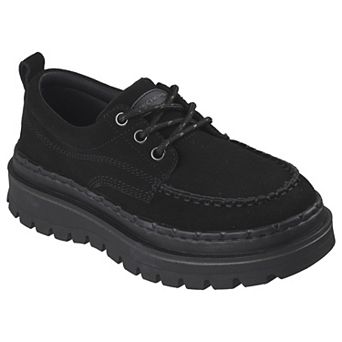 Skechers® Jammers Women's Lace-Up Suede Sneakers With Lug Sole