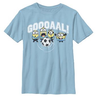 Boys 6-20 Minions Despicable Me Goooaal! Graphic Tee