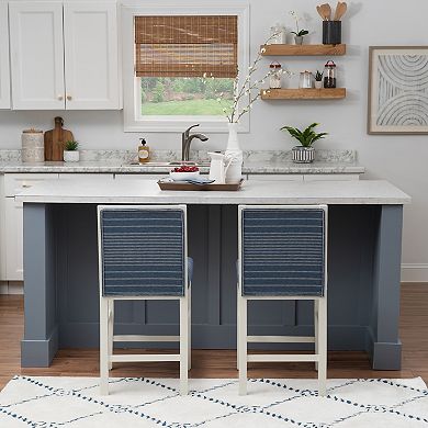 Linon Regina Counter Stool Set of 2