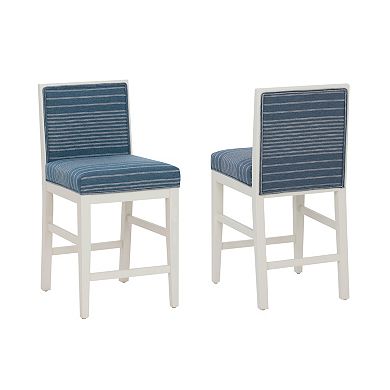 Linon Regina Counter Stool Set of 2