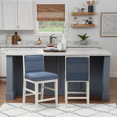 Linon Regina Counter Stool Set of 2