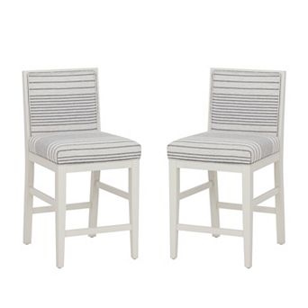 Linon Regina Counter Stool Set of 2