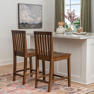 Linon Percival Counter Stool Set of 2