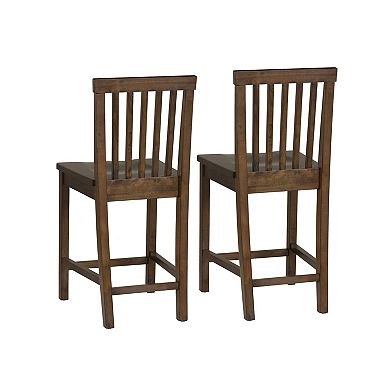 Linon Percival Counter Stool Set of 2
