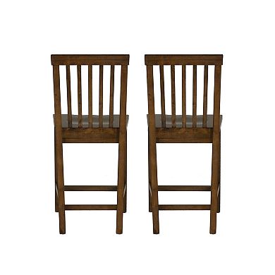 Linon Percival Counter Stool Set of 2