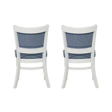 Linon Lainey Upholstered Side Chair Set of 2