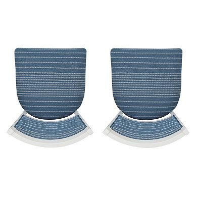 Linon Lainey Upholstered Side Chair Set of 2
