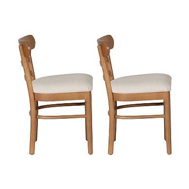 Linon Tuttle Chair Set of 2