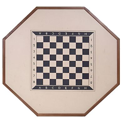 Wooden Crokinole Board Game Set with Discs and Storage Bags