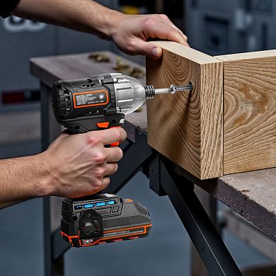 Cordless Impact Driver for Home, Professional, and DIY Assembly Projects