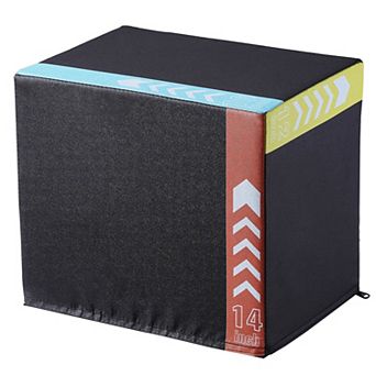 Soft Plyometric Jump Box Foam Training Box for Squats and Step Ups