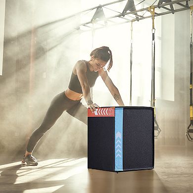 Soft Plyometric Jump Box Foam Training Box for Squats and Step Ups