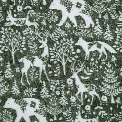 Martha Stewart Nordic Forest Throw Blanket