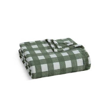 Martha Stewart Gingham Throw Blanket
