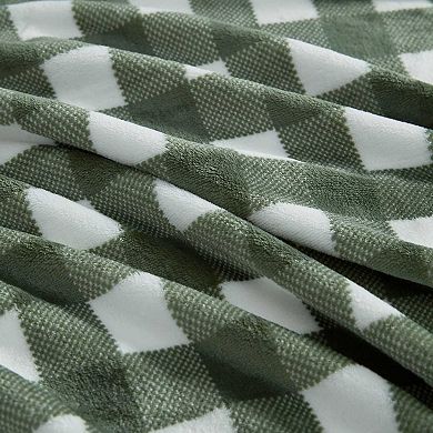 Martha Stewart Gingham Throw Blanket