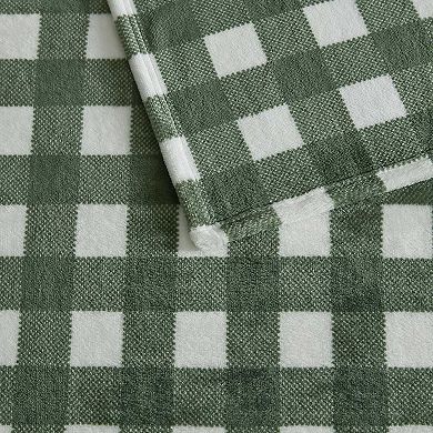 Martha Stewart Gingham Throw Blanket