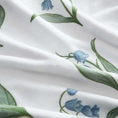 Martha Stewart Floral Print Throw Blanket