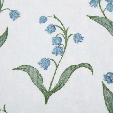 Martha Stewart Floral Print Throw Blanket