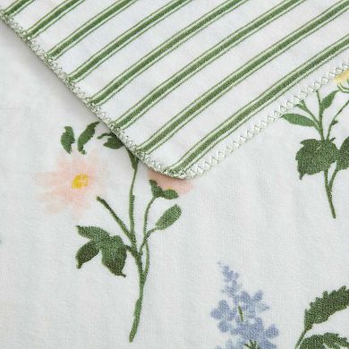 Martha Stewart Floral Throw Blanket