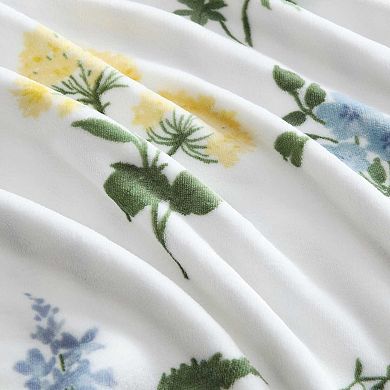 Martha Stewart Floral Throw Blanket