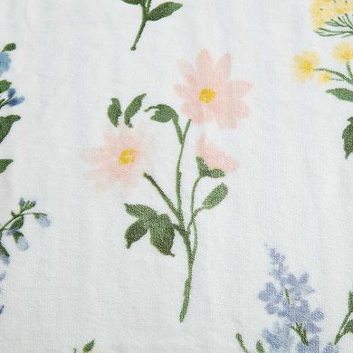 Martha Stewart Floral Throw Blanket