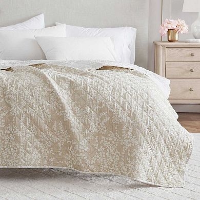 Martha Stewart Layered Branches Throw Blanket