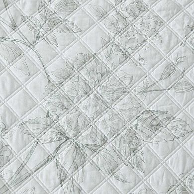Martha Stewart Vine Flora Throw Blanket