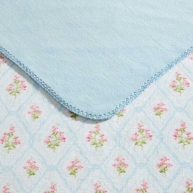 Laura Ashley Pinford Trellis Throw Blanket