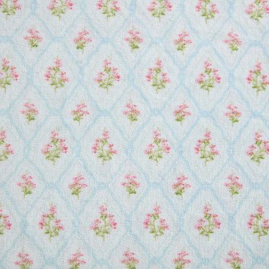 Laura Ashley Pinford Trellis Throw Blanket
