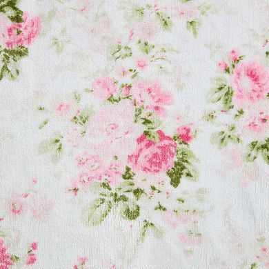 Laura Ashley Floral Throw Blanket