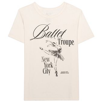 Juniors' Zoe + Liv Ballet Troupe Graphic Tee