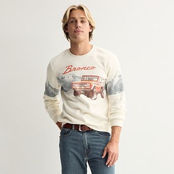 Men's Ford Bronco Fleece Crewneck Sweatshirt