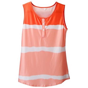 Women’s Tie-Dye Sleeveless Tank Top