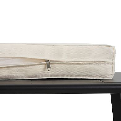 Whisen 4-Piece Outdoor Seating Set with Cushioned Single & Double Chairs for All-Weather Comfort