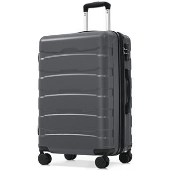 Whisen 24 Inch Expandable Hardshell Luggage with TSA Lock, 360° Spinner Wheels