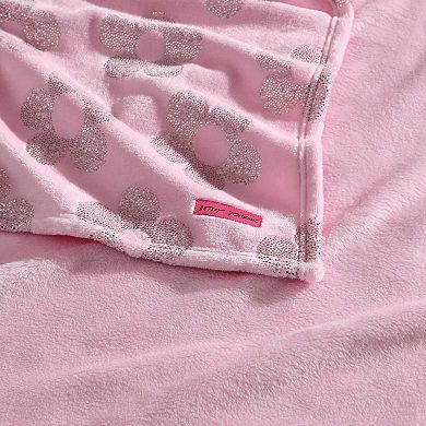 Betsey Johnson Retro Daisy Throw Blanket