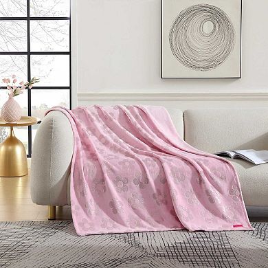 Betsey Johnson Retro Daisy Throw Blanket