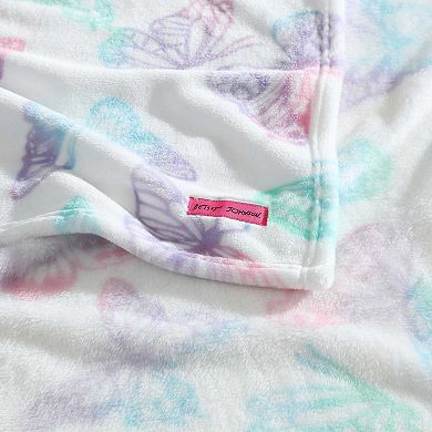 Betsey Johnson Butterfly Throw Blanket