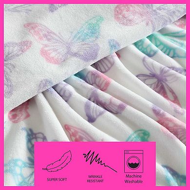 Betsey Johnson Butterfly Throw Blanket