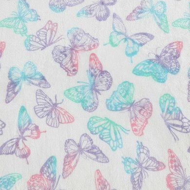 Betsey Johnson Butterfly Throw Blanket