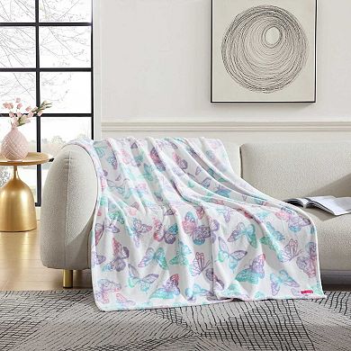 Betsey Johnson Butterfly Throw Blanket