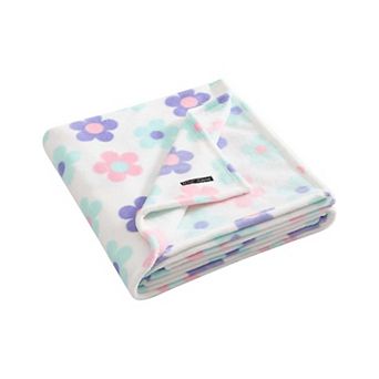 Betsey Johnson Retro Daisy Toss Throw Blanket